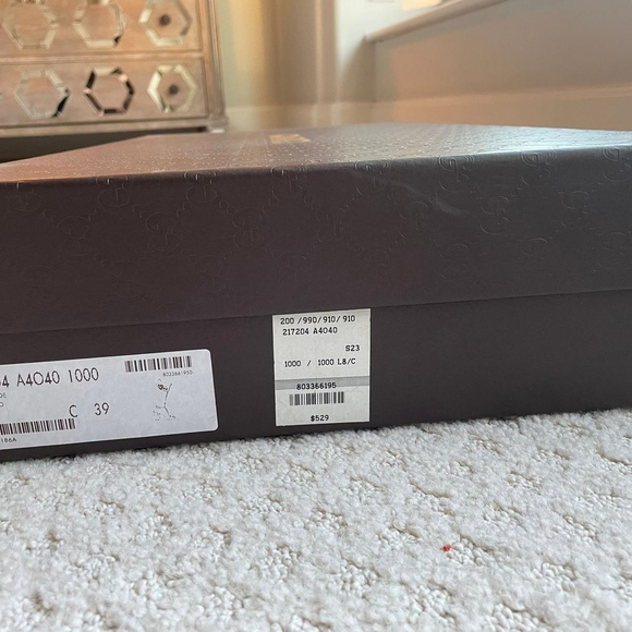 Gucci Black Heeled Boots with Silver Hardware - Picture 5 of 5